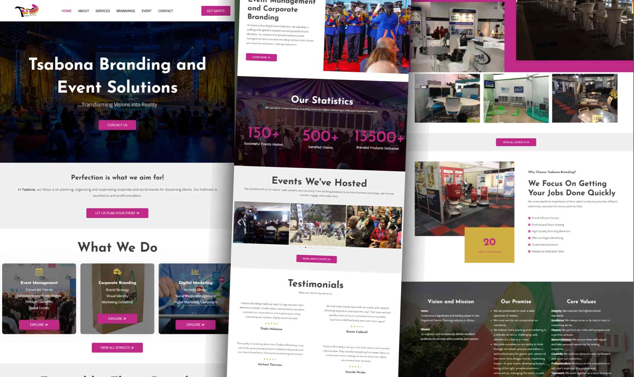 Tsabona Events & Branding cover